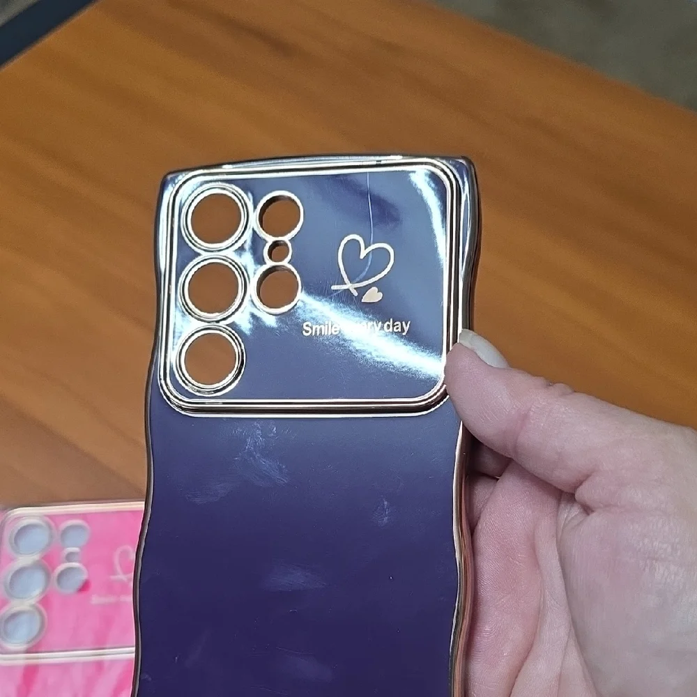 Chic Pink Heart Cell Phone Case